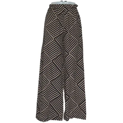 Palazzo pants (Black, Beige) from Queen Polyester, Viscose