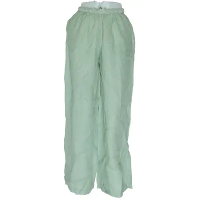 Pantalon patte d'éléphant (Vert) de V Milano Lin