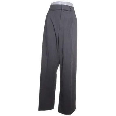 Broek (Grijs) van Uniqlo Polyester, Viscose, Elastaan