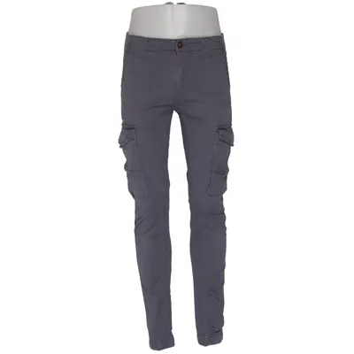 Pantalon cargo (Gris) de Jack & Jones Jeans Intelligence Élasthane, Coton recyclé