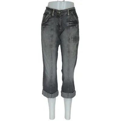 Trekvartsbyxor (Grå) från Casual by Halens Bomull, Elastan