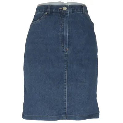 Denim skirt (Blue) from Jensen Women Only Cotton, Elastane, Polyester