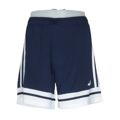 Short de sport (Bleu, Blanc) de Adidas Polyester recyclé