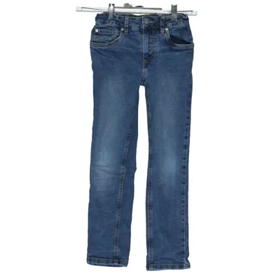 Jeans (Blå) från Kids World Bomull, Elastan, Polyester