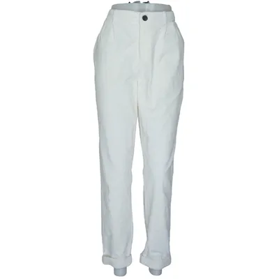 Corduroy pants (White) from Kiabi