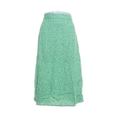 Skirt (Green, White, Multicolored) from Monki Viscose