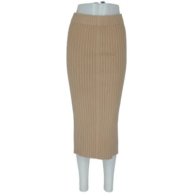 Rok (Beige) van Tricotonic Kasjmier, Elastaan, Modal, Viscose, Wol