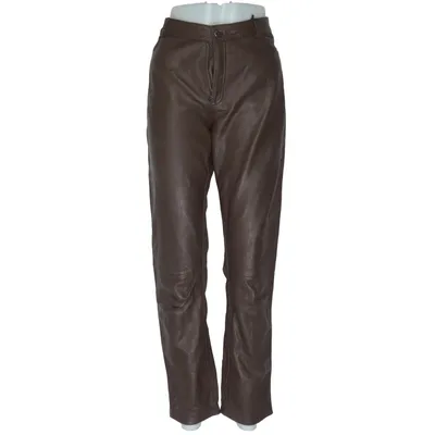 Leather pants (Brown) from Cigno Nero