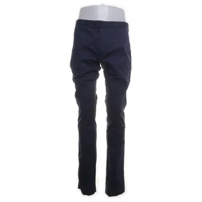 Chino (Bleu) de TM Lewin Coton, Élasthane