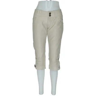 Läderbyxor (Beige) från Minus Skinn, Polyester