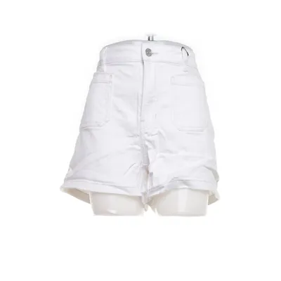 Denim shorts (Wit) van Mango Denim Katoen, Elastaan