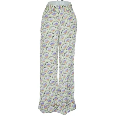 Broek (Geel, Meerkleurig) van CKS Viscose