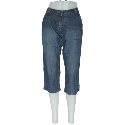 Driekwart broek (Blauw) van Soya Katoen