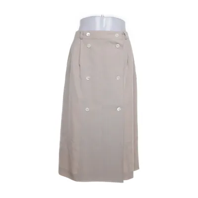 Skirt (Beige) from Catherina Hepfer Polyester, Wool