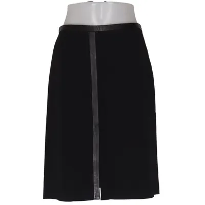 Jupe (Noir) de Fabrizio Lenzi Élasthane, Viscose, Laine