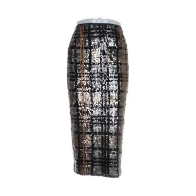 Skirt (Black, Gold, Orange) from Marc Cain Polyester