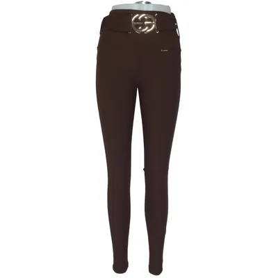 Leggings (Brown) from La Perla Polyester, Viscose