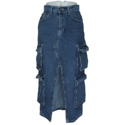 Denim skirt (Blue) from Ragged Jeans Cotton