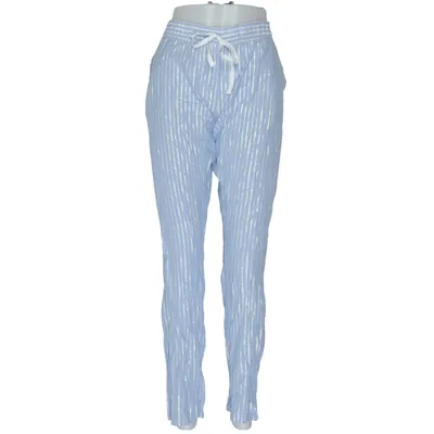 Pajama pants (Blue, Silver) from Love to Lounge Cotton, Metallic fiber
