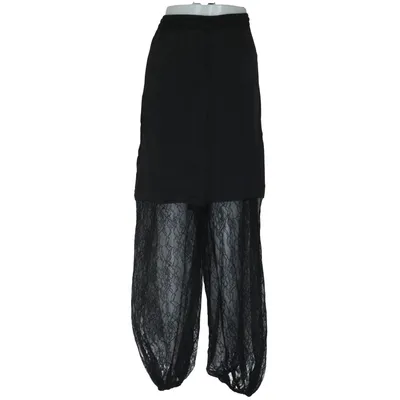 Haremshose (Schwarz) von Zara Viskose