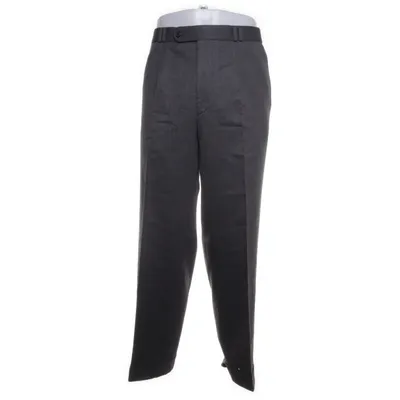 Kostuumbroek (Grijs) van Woolmark Blend Wol
