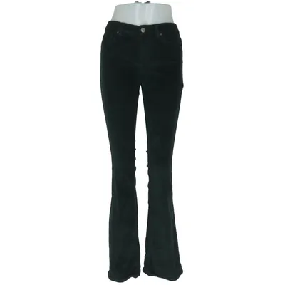 Pantalon en velours (Vert) de ONLY Blue Denim Coton, Élasthane