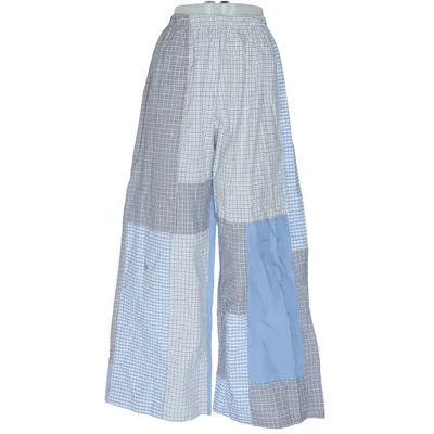 Pyjama broek (Blauw, Wit, Meerkleurig) van Marlène Rougier Linnen