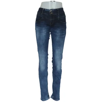 Jean (Haya skinny Jeans curve) de Pulz Jeans Coton, Élasthane