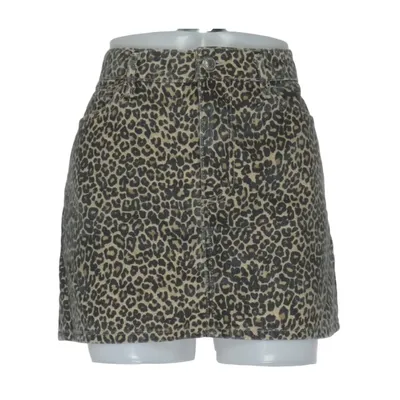 Jeanskjol (Beige, Svart) från Mango