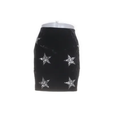 Kjol (Svart, Silverfärgad) från River Island Elastan, Polyester