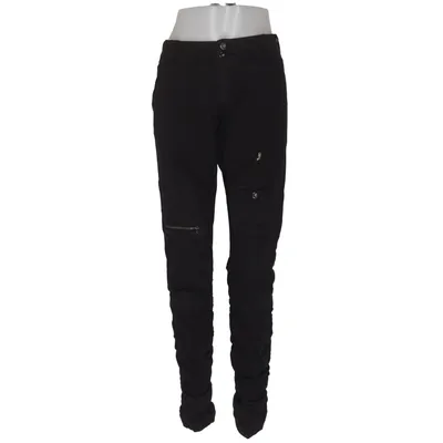 Cargo broek (Zwart) van Sub Culture Katoen, Elastaan