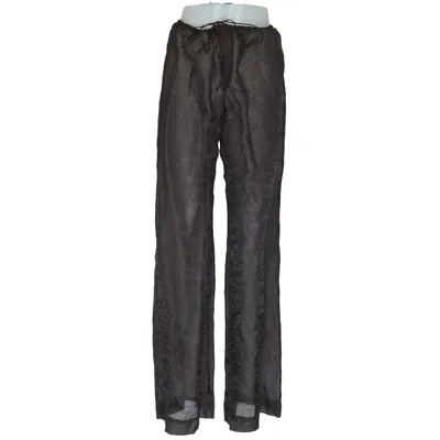Pantalon patte d'éléphant (Marron) de Zapa Polyester