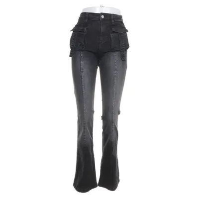 Jeans (Sort) fra Bershka Bomuld, Elastan