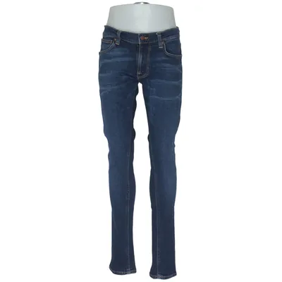 Jean (Tight Terry Dark Steel) de Nudie Jeans Coton, Élasthane