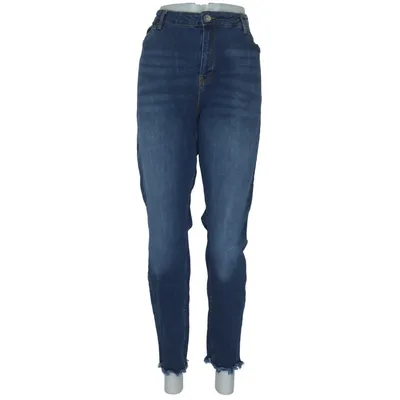 Jeans (Blue) from Janina Cotton, Elastane