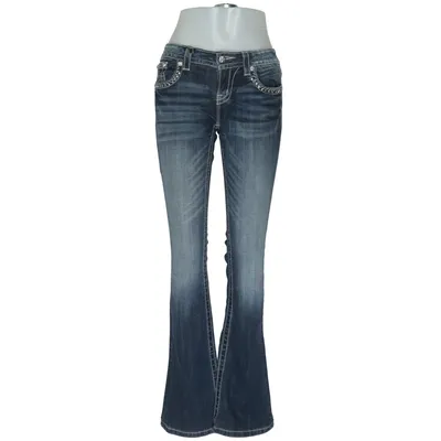 Jeans (MP7232B) från Miss Me Bomull, Elastan