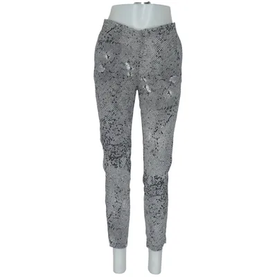 Broek (Zwart, Wit) van WERA Stockholm Zijde