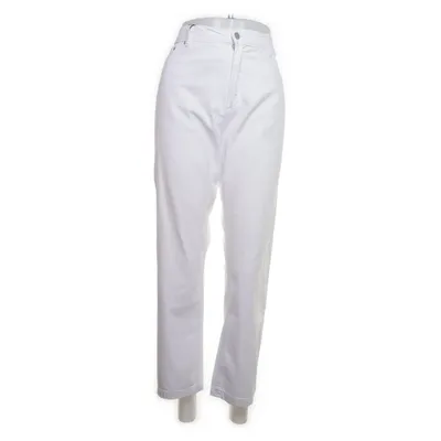 Jeans (Vit) från Jonna B Bomull, Elastan
