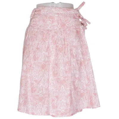 Omlottkjol (Rosa, Vit) från NowOn Bomull