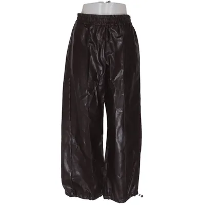 Bukser (Brun) fra Zara Bomuld, Metallfiber, Viscose