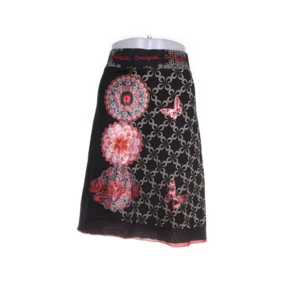 Rok (Zwart, Meerkleurig) van Desigual Katoen, Viscose