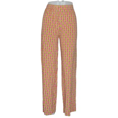 Pantalon patte d'éléphant (Rose, Jaune, Orange) de Maliparmi Élasthane, Polyamide