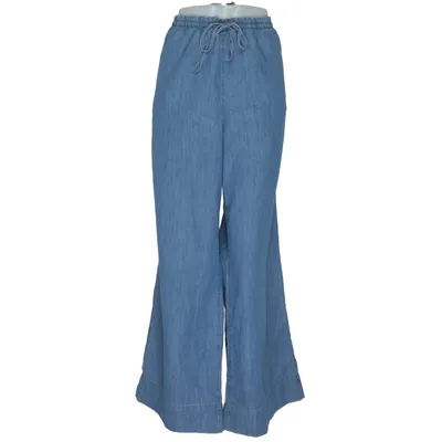 Spijkerbroek (Blauw) van H&M Katoen, Polyester