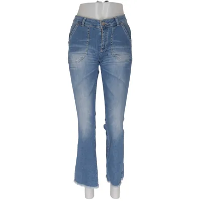Jeans (Blå) från Isay Bomull, Elastan