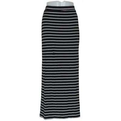 Långkjol (Svart, Vit) från Cubus Elastan, Viskos