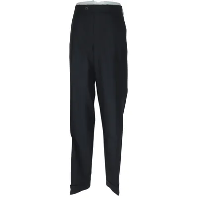 Pantalon de costume (Noir) de Pierre Laffitte Élasthane, Laine
