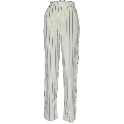 Pantalon (Beige, Noir) de 10 Days Coton, Élasthane