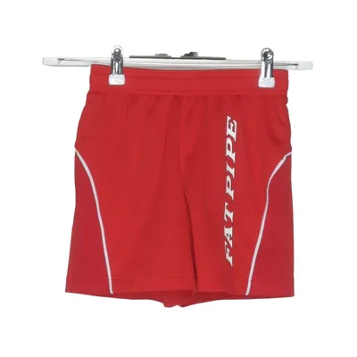 Short de sport (Rouge, Blanc) de Fat Pipe Polyester