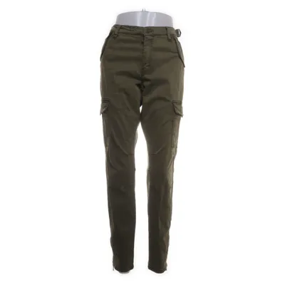 Cargo broek (Groen) van L.O.G.G by H&M Katoen, Elastaan, Lyocell