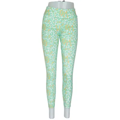 Sports tights (Green, White, Orange, Multicolored) from Delicatelove Elastane, Recycled polyester